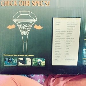 Outdoor all weather speakers.